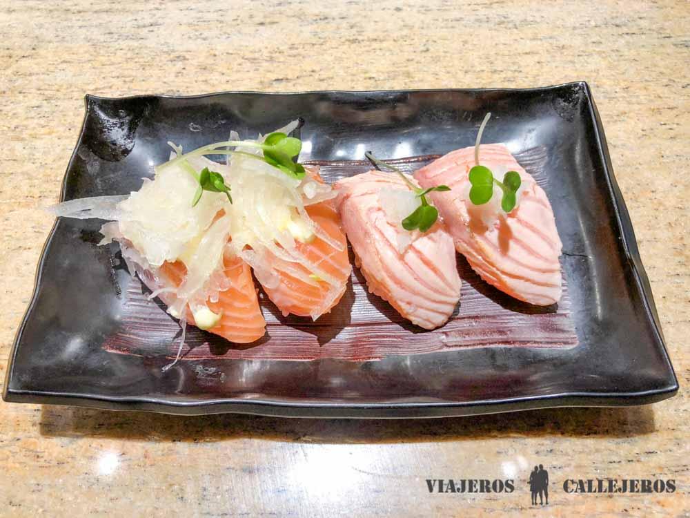Sushi. Comida japonesa. Platos típicos de Japón